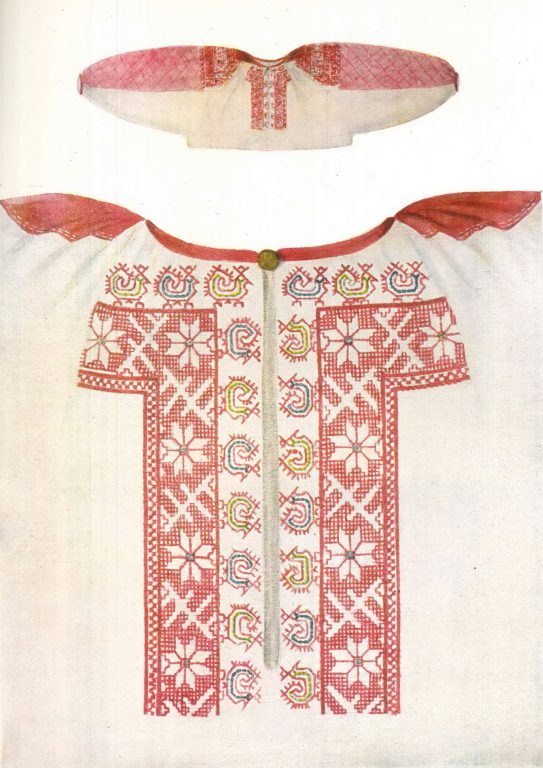 General view of a women's shirt