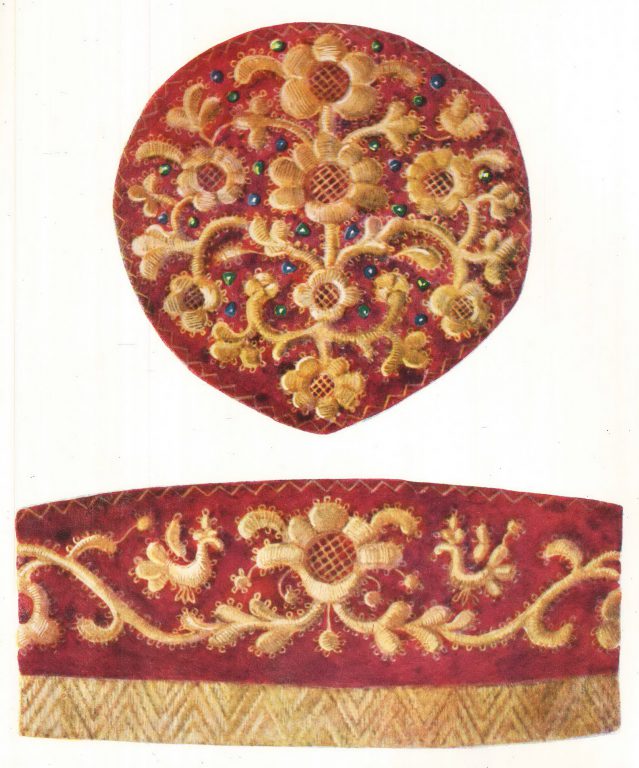 Kokoshnik (headdress). <br/>19th century