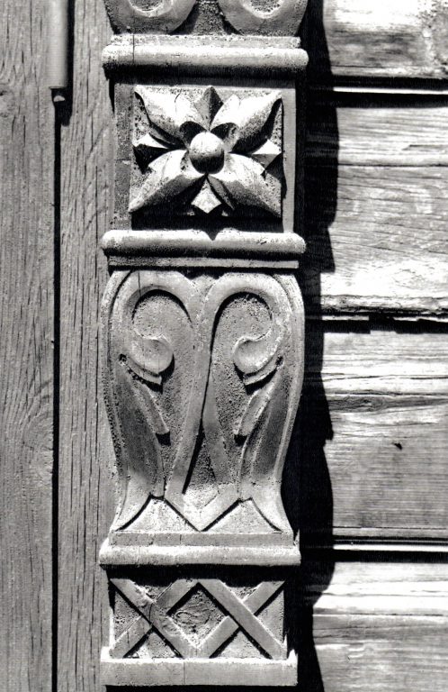 Pilaster of a window frame