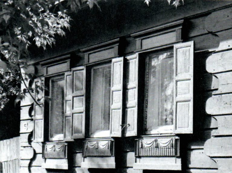 Part of a facade. Second half of 19th century - early of 20th century