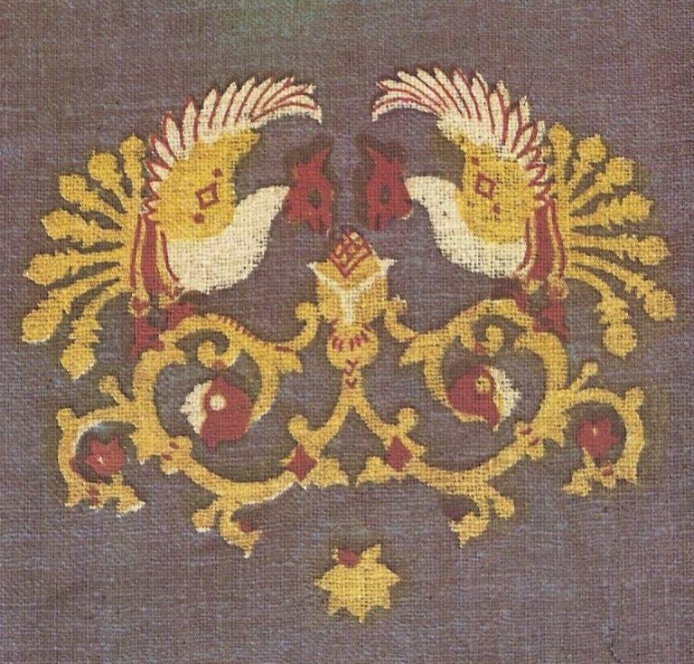 Образец ткани . <br/>19 век