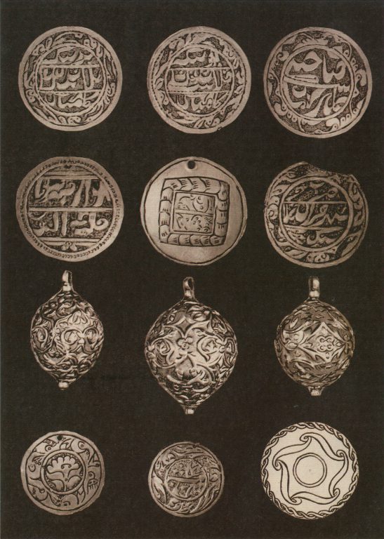 Jewelry (plaques and buttons)