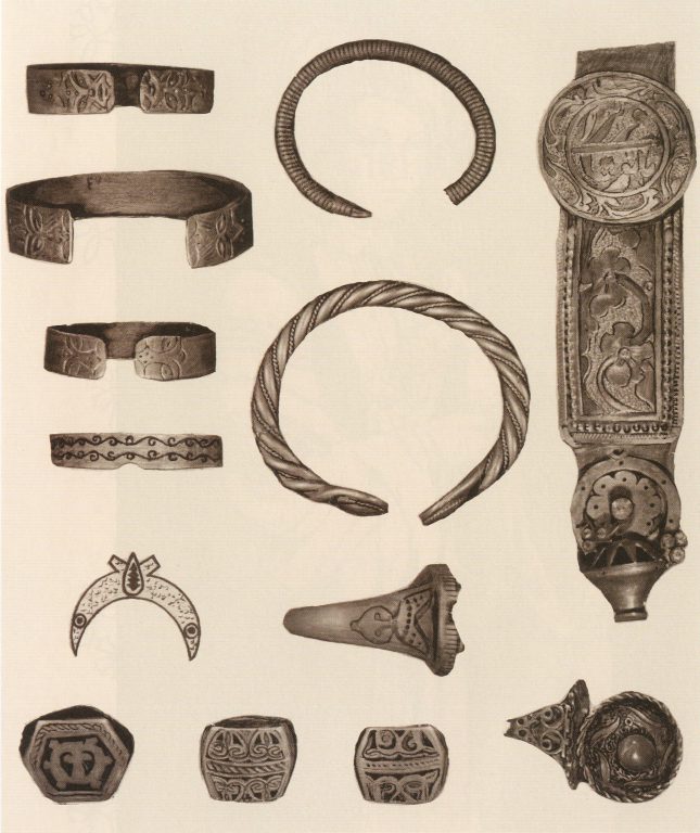 Jewelry: bracelets, rings. <br/>18th century - 19th century