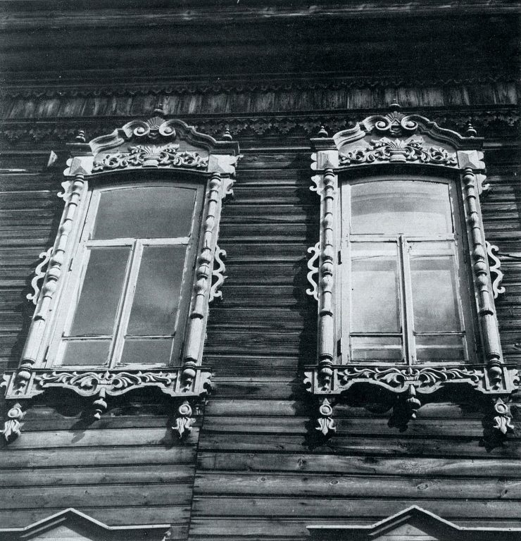 Window frame. <br/>Late 19th century - early 20th century