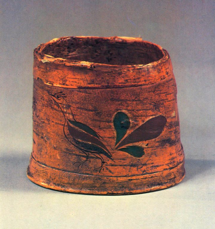 Burak (birch bark basket). <br/>19th century