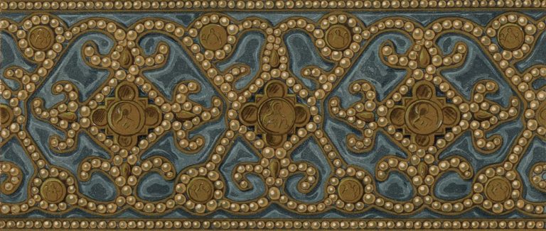 Embroidery ornament of Metropolitan Makarii's sakkos. <br/>1549 year