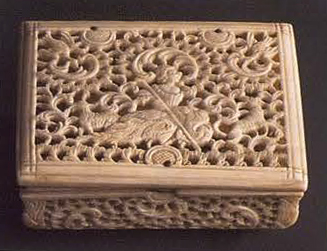 Small box. Мid  18th century