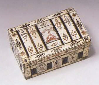 Jewelry box. <br/>1750 - 1770 years