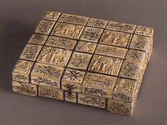 Small box. <br/>1750 - 1770 years
