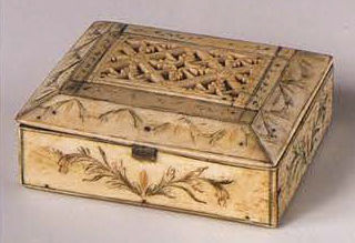 Small box. Late 18th century