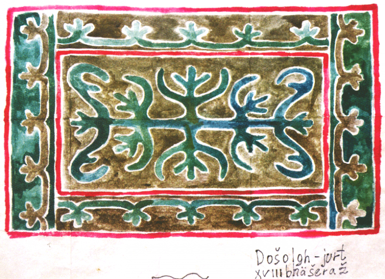 Ingush ornament. <br/>18th century