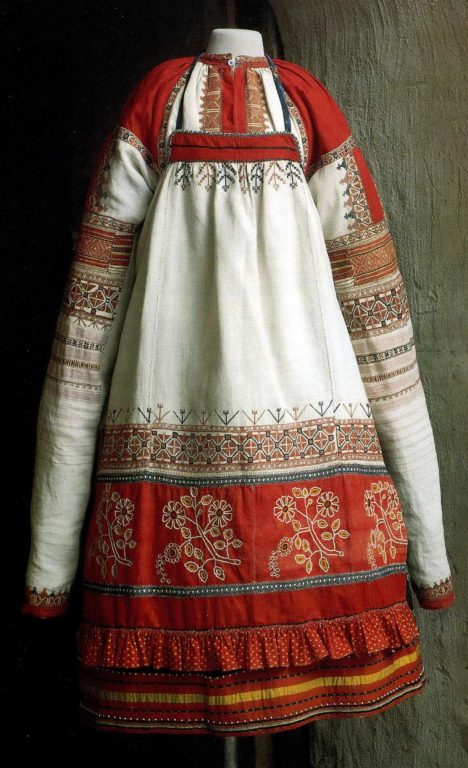 Праздничная одежда крестьянки. <br/>Вторая половина 19 века 