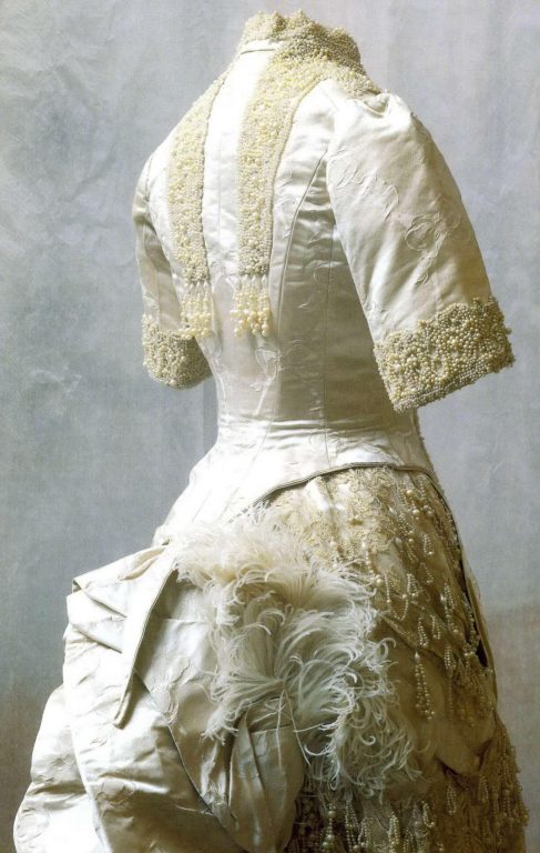 Dress of the empress Maria Feodorovna. <br/>1880-1893 years