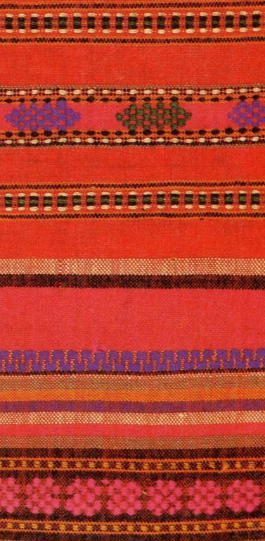 Surpan headband embroidery of the lower and mid-lower Chuvash. Early 20th century