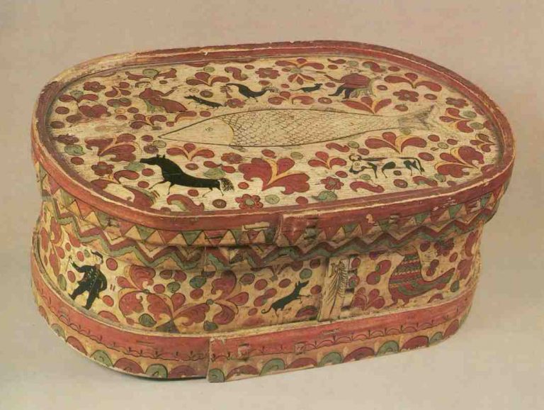 Bread box. Second half of the 19th century