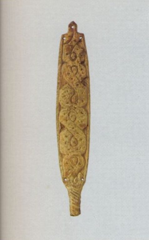 Ear picker handle. <br/>Mid 12th century