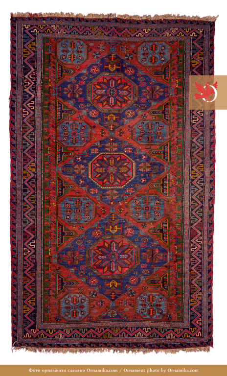 Soumak, lint-free rug