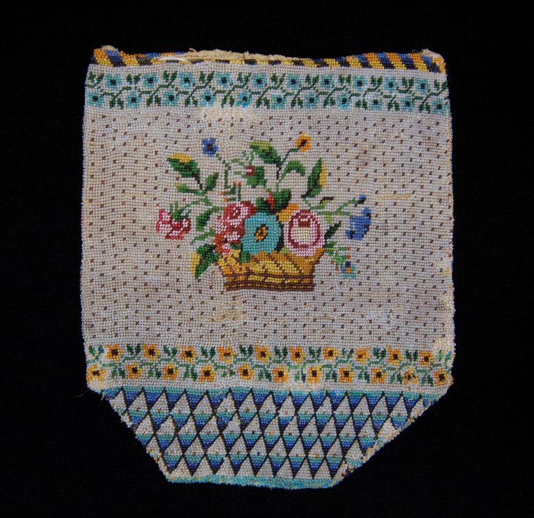 Pouch. <br/>1830-60