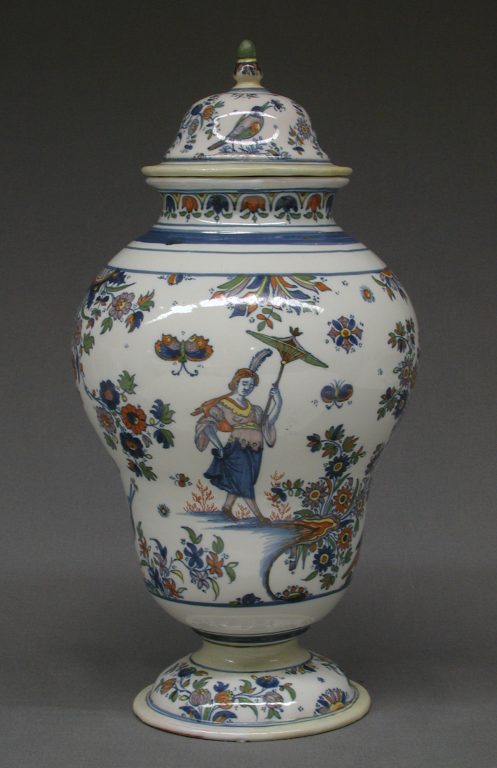 Vase with cover