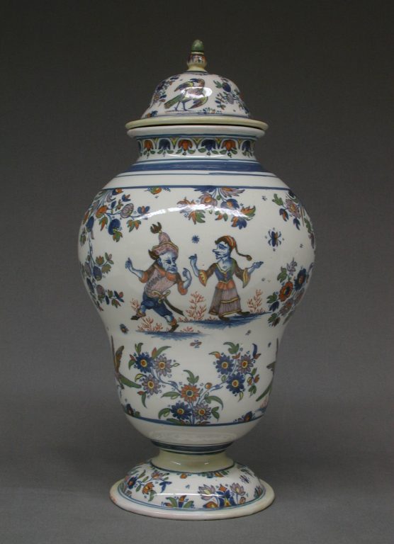 Vase with cover