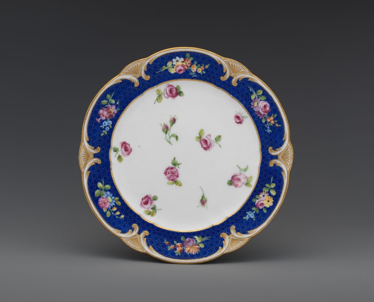 Plate (assiette Г  palmes)