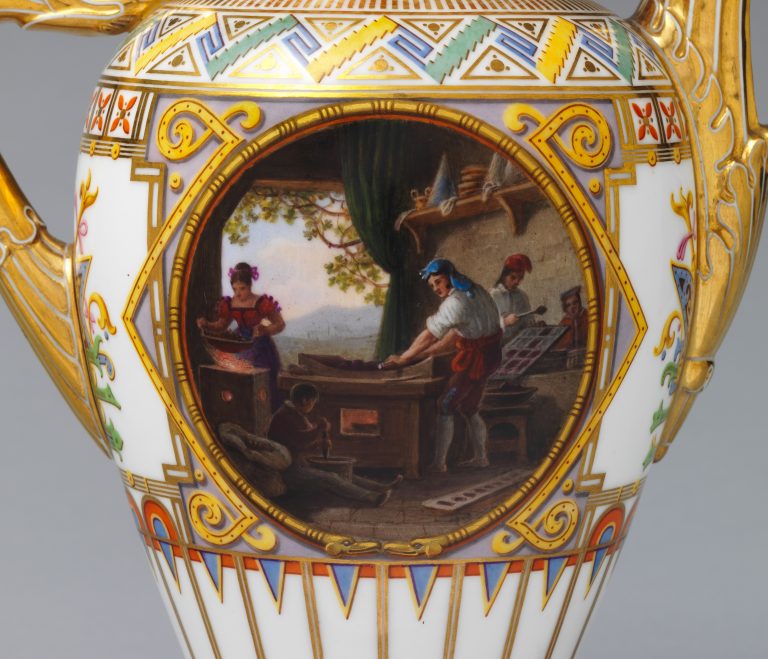 Coffeepot (cafetiГЁre "campanienne") (part of a service)