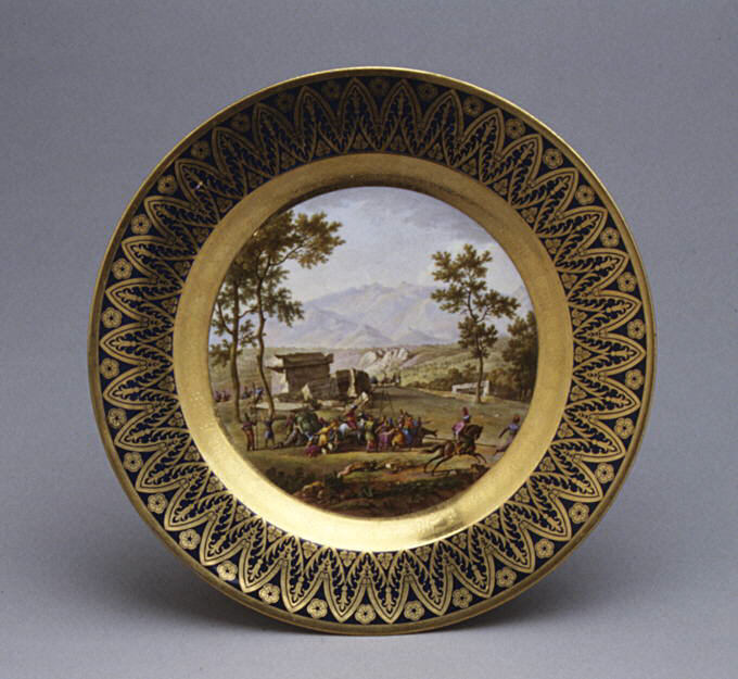 Plate (from the "Vues Diverses" service)