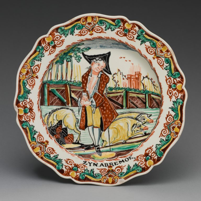 Plate (part of a set of six)