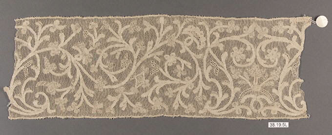 Hebrew ritual lace (one of four)