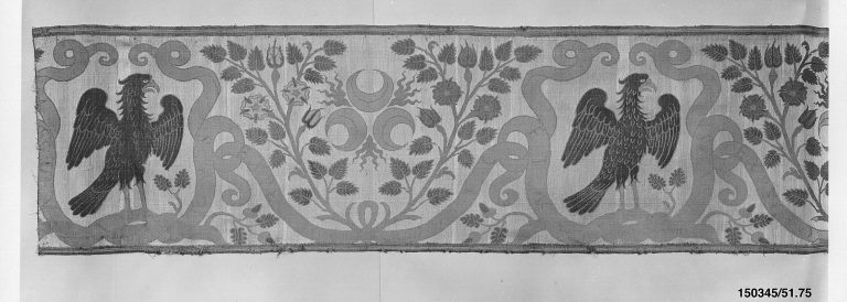 Border with Strozzi emblems