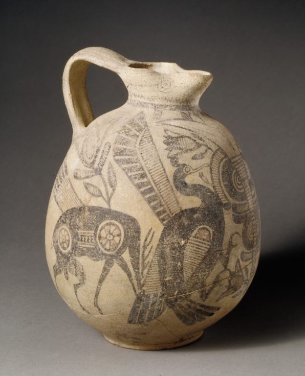 Terracotta jug