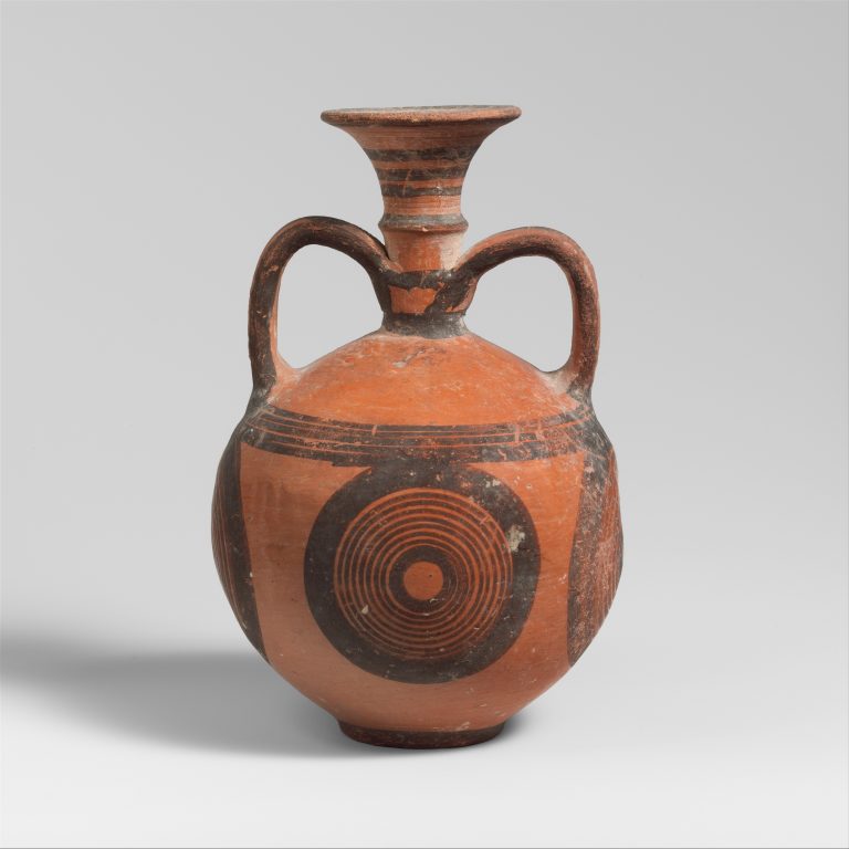 Terracotta juglet