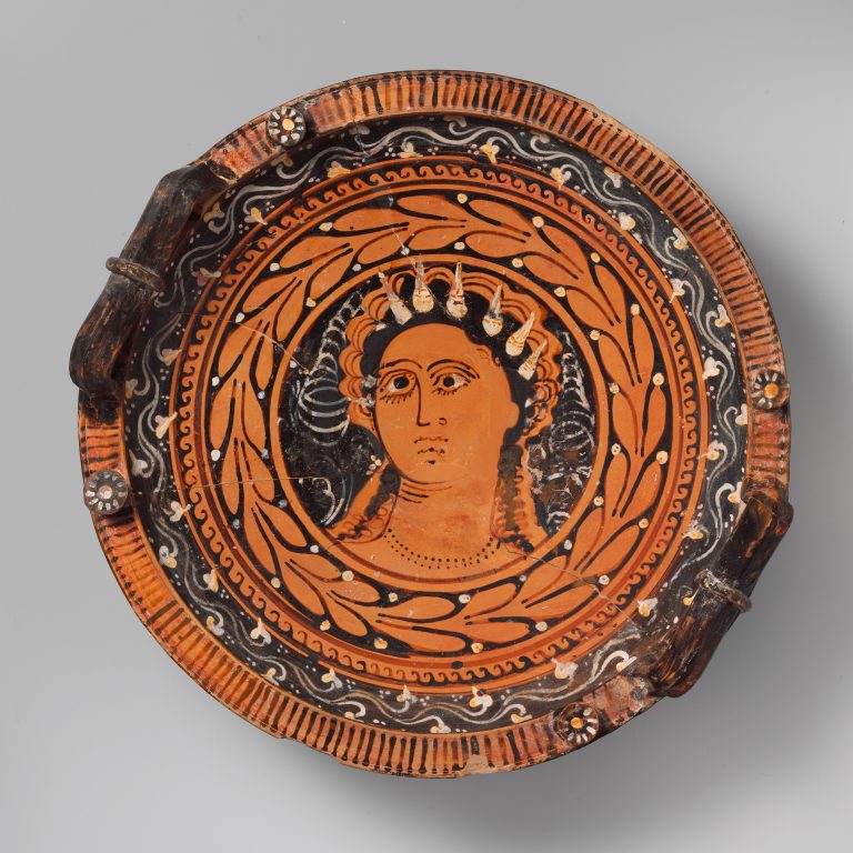 Terracotta lekanis (dish)