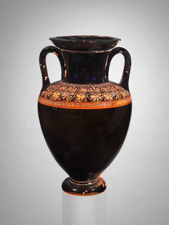 Terracotta Nolan neck-amphora (jar)