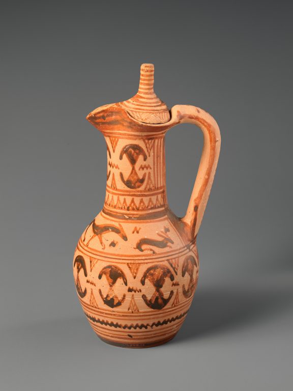 Terracotta oinochoe (jug)