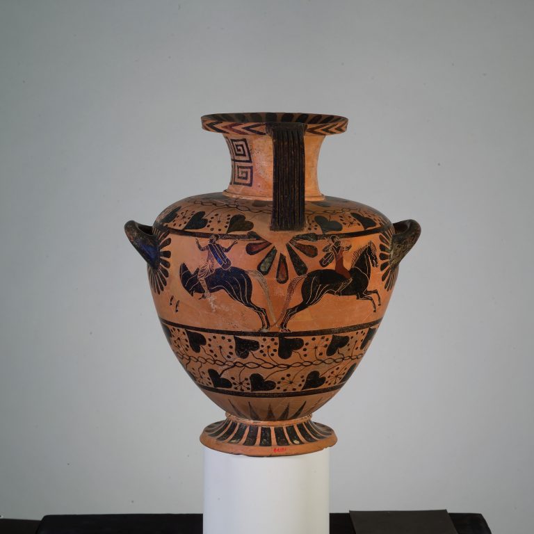 Terracotta hydria (water jar)