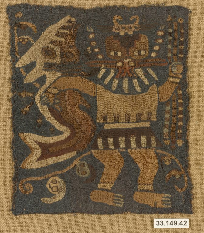 Embroidered Mantle Fragment