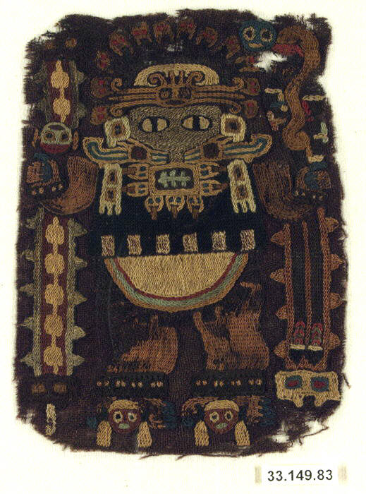 Embroidered Fragment with Figure