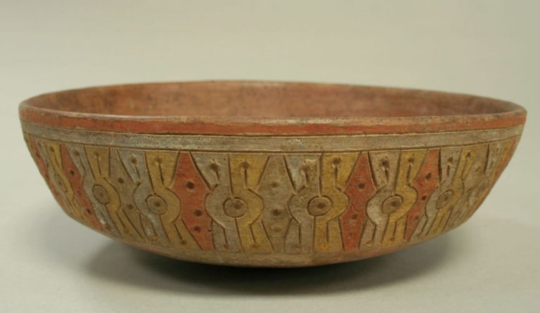 Incised Painted Bowl