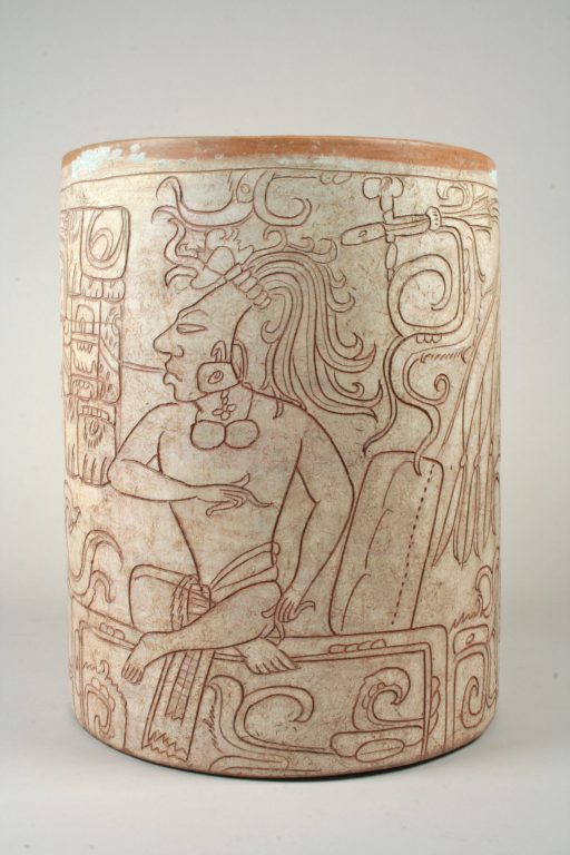 Vessel with Seated Lord