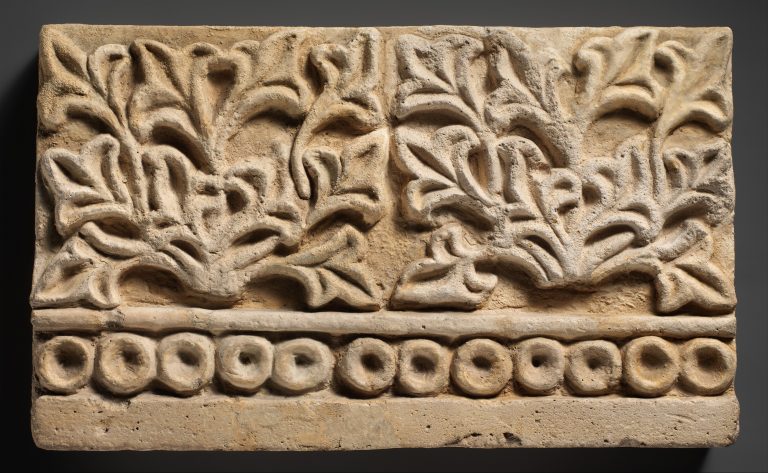 Wall decoration with vegetal design. <br/>ca. 6th century A.D.