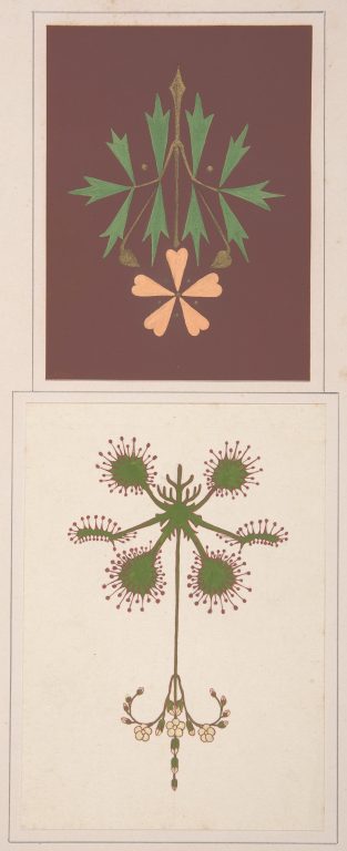 Two design drawings