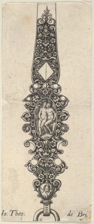 Pendant Design with Adam and Eve, from Des Pendants de Cleffs pour les Femmes