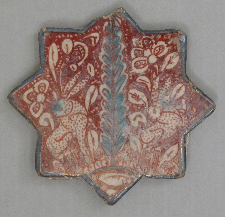 Star-Shaped Tile. second half 13th century
