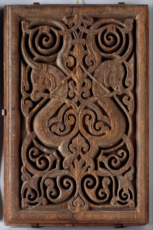 Panel with Horse Heads