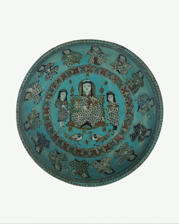 Bowl with a Ruler and Attendants