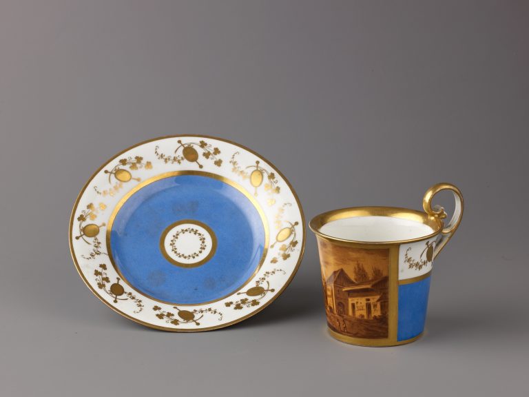 Cup and saucer