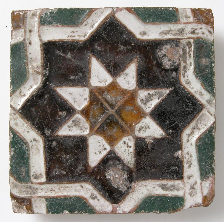 Tile with Geometric Design