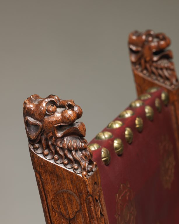 Dining room chair from the SpeakerвЂ™s House, Palace of Westminster