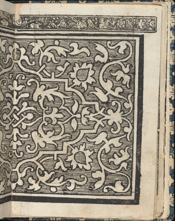 Essempio di recammi, page 7 (recto)